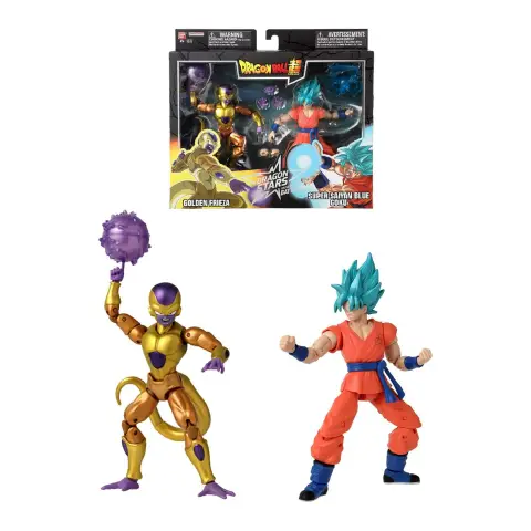 Dragon Ball Personaggio Blue Goku Vs Golden Frieza