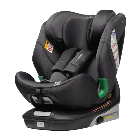 Seggiiolino Auto M.ROX I-Size Dark Grey 40-150cm