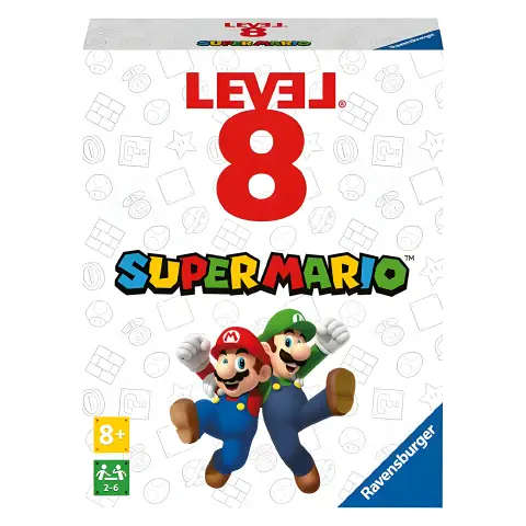 Super Mario Level 8, Gioco di Carte per Tutta la Famiglia