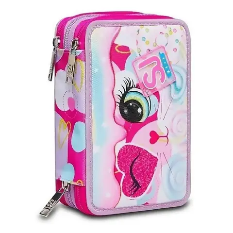 Sj Gang Heart Lolly Astuccio Scuola 3 Zip