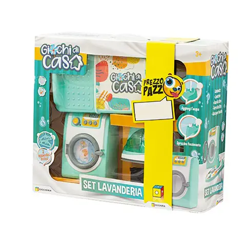 Giochi Di Casa Set Lavatrice e Asse Da Stiro