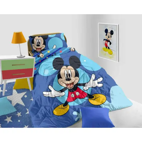 Trapunta 1 Piazza Piazzata Mickey Mouse