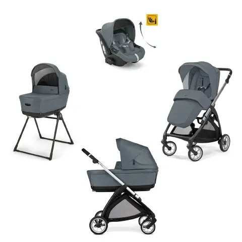 Nuovo Electa System Quattro Drw Reclinabile Union Grey (Telaio escluso)