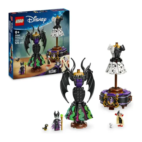 Lego Disney - Abiti di Malefica e Crudelia De Mon 43262