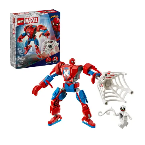 Lego Super Heroes Marvel - Mech di Spider-man vs Anti-venom 76308