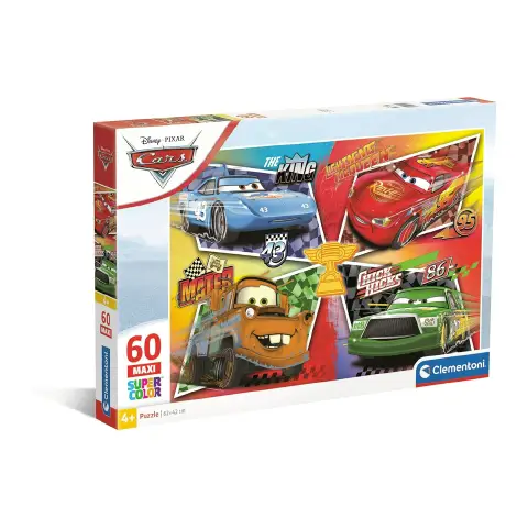 Puzzle 60 Pezzi Maxi Cars