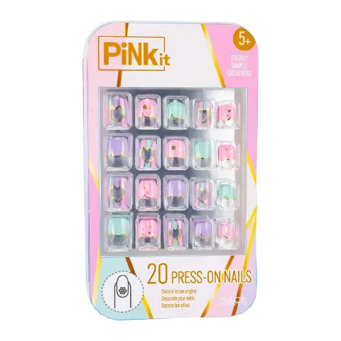 Pink It Press On Nails - Adhesive Nails