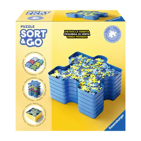 Sort & Go Ravensburger | Organizza i Pezzi del Puzzle