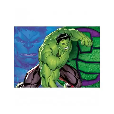 Puzzle Hulk 125 Pezzi Giant | Puzzle Pavimento per Bambini +6 Anni