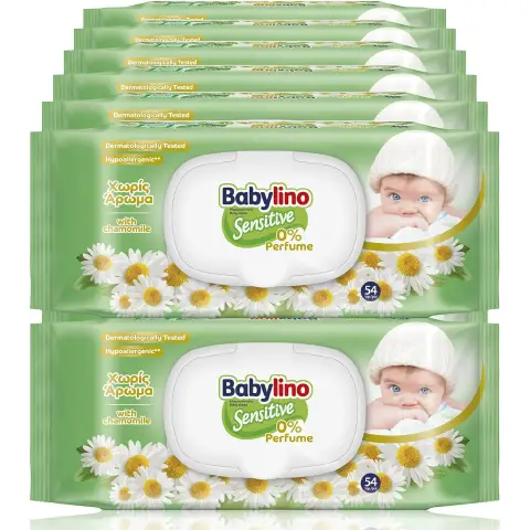 Babylino Salviettine Camomilla 54 Pezzi - confezione 16 pz