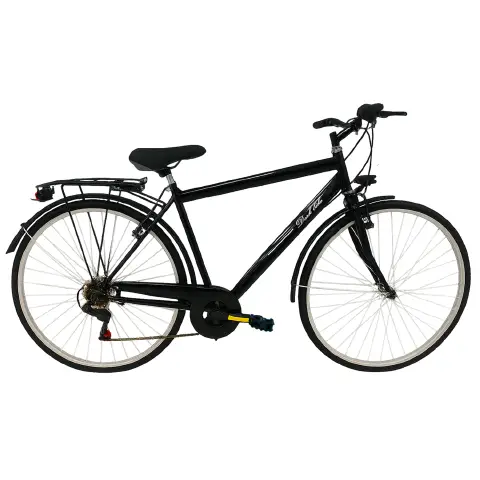 Bici Uomo 28" TK 6 Velocità Nera