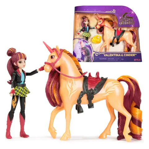 Set Unicorn Academy Valentina e Cinder