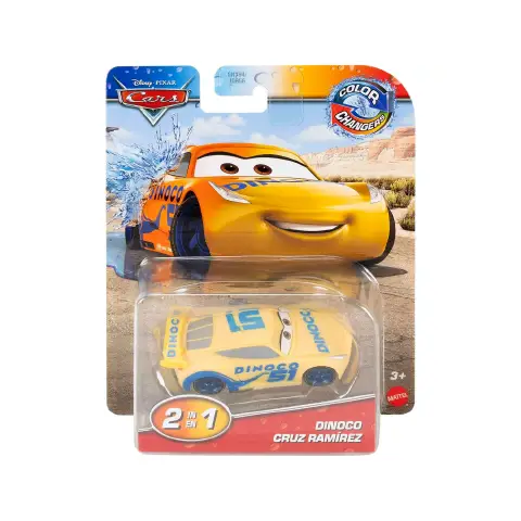 Cars Cambia Colore Dinoco Cruz Ramirez JHG26