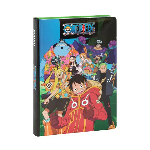 One Piece School Diary 12 Months Standard Green