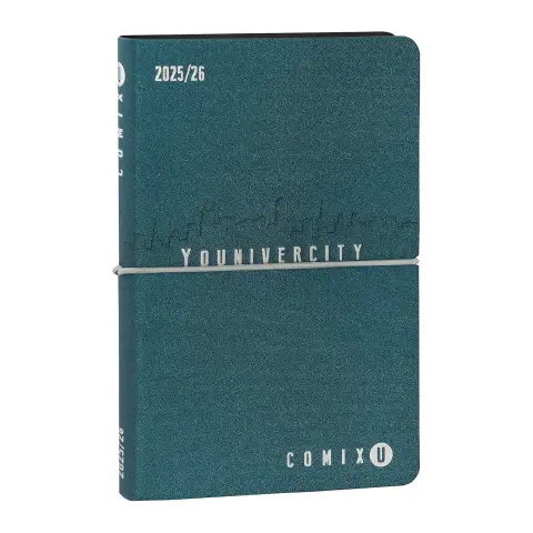Comix U Younivercity Agenda 13 Mesi Week Medium Blue