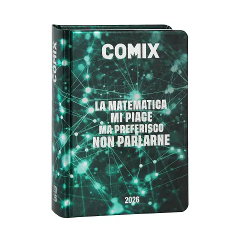 Comix Agenda Mini Electric Green 16 Months 2025-2026