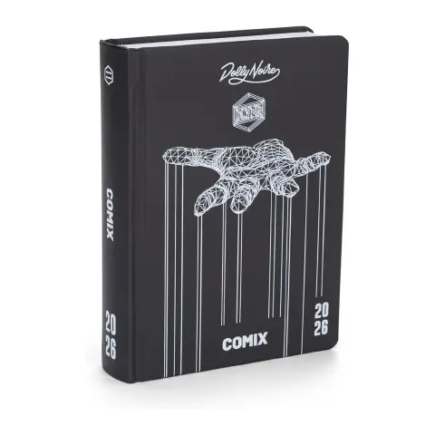 Comix Limited Ed. Agenda 16 Mesi Medium Dolly Noire Control