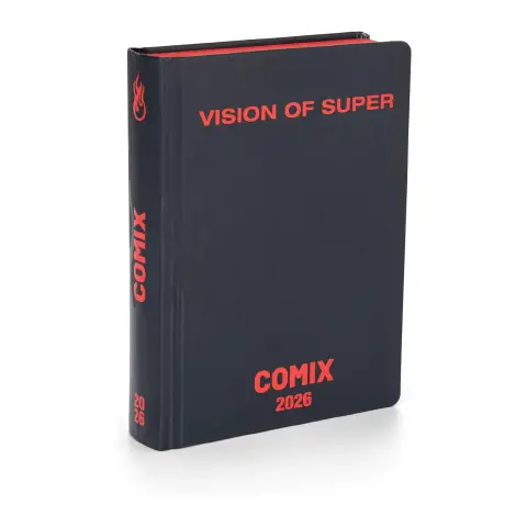 Comix Limited Ed. School Agenda 16 Months Medium Vos.