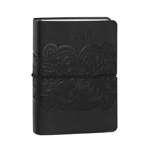 Comix U Yourself Agenda 16 Months Day Mini Special Lace Black 2025-2026