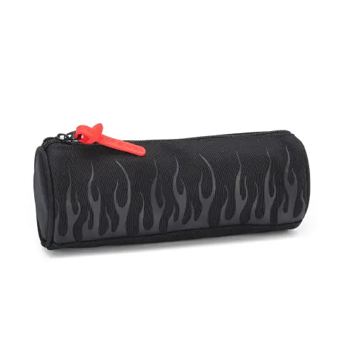 VOS Pouch - Vision of Super Tombolino School Black Flames
