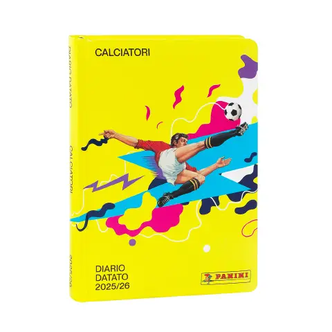 Panini Calciatori Diario Scuola Datato 12 Mesi Formato Standard