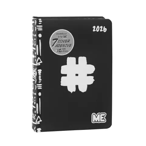 Classic Me School Diary 16 Months Medium Hashtag