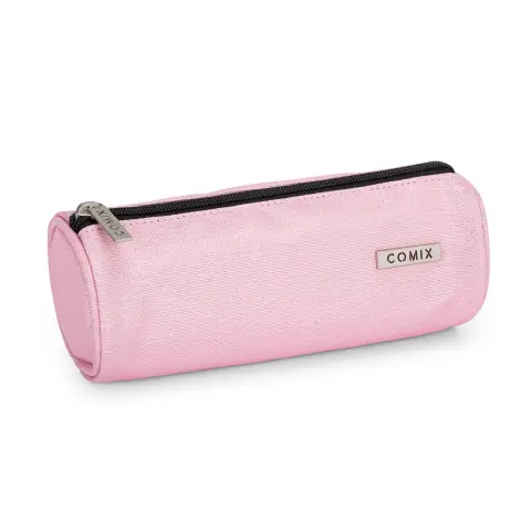 Comix Astuccio Tombolino Lurex Rosa Glamour Scuola Ufficio