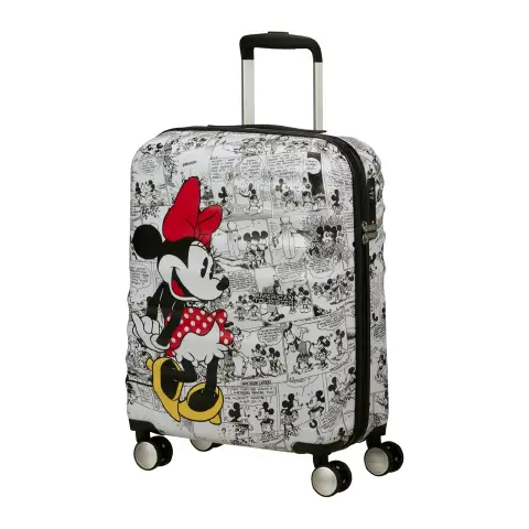 Trolley American Tourister Wavebreaker Disney 55 cm Minnie Comics White