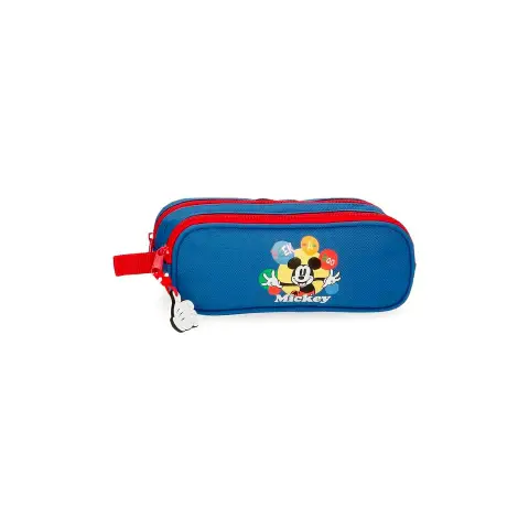 Astuccio Bustina con 2 Scomparti Mickey Peek a Boo