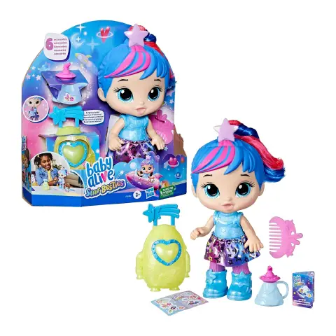 Baby Alive Star Besties - Stellar Skylar Bambola 25 cm