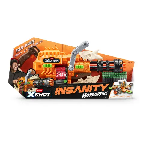 X-Shot Insanity HorrorFire Doomsday - Blaster a Freccette