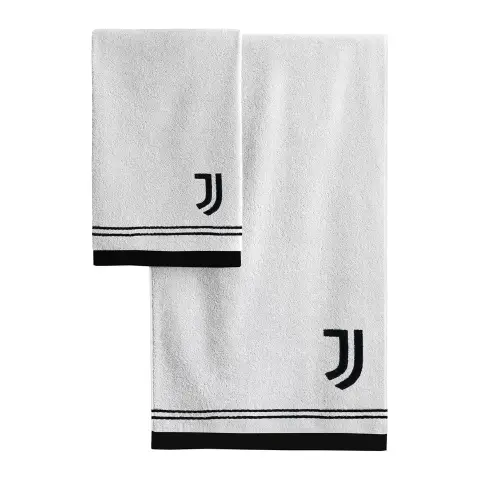 Set Asciugamani Spugna Juventus 2 Pz