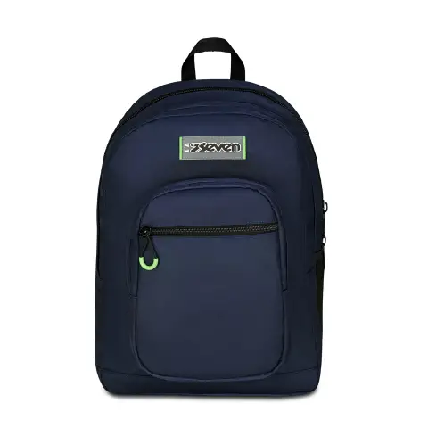 Freethink Unisex School Backpack Blue Deep