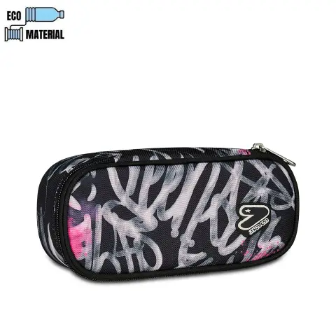 Dim Paint Girl Pen Holder School Pencil Bag Round Plus Grs