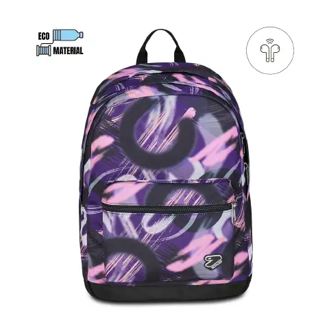 Backpack School Pro Xxl Grs Earphones Wireless Potent Violet