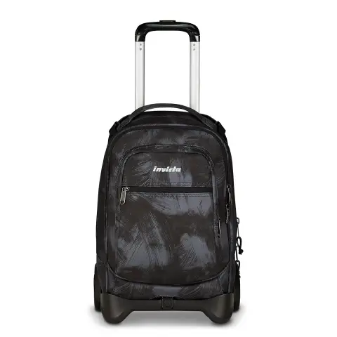 Zaino Scuola Trolley Plug Fantasy Grs Brushed Black