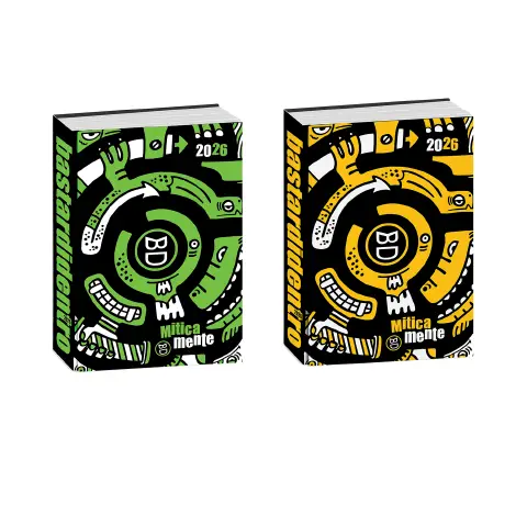 Bastardidentro Standard School Journal 16 Months Superspecial Fluo