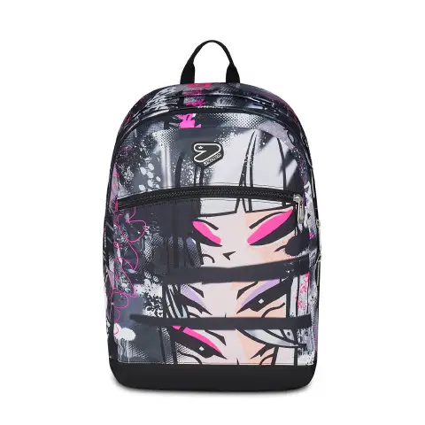 Zaino Scuola Pro Xxl Reversible Detach Grs Fluo Fuxia