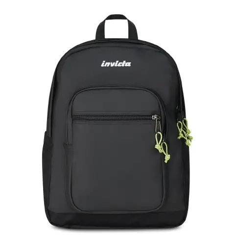 Linea Coated Zaino Scuola Jelek Grs Jet Black