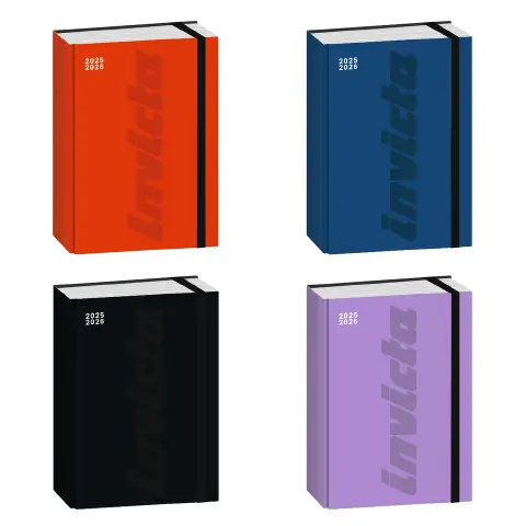 Invicta School Journal 16 Months Dated in 4 Colors