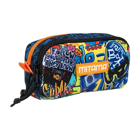 Mitama Skate Dream Bustina Scuola Due Zip