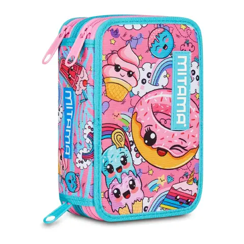 Astuccio Scuola Calcio Con Materiale Scolastico Incluso – 2 Scomparti, Design Pallone, Colore Grigio, Per Bambini E Adolescenti