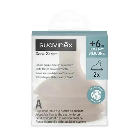 Tettarella Zero Zero Silicone Anticolica Flusso Adattabile (A) 2pz Deep