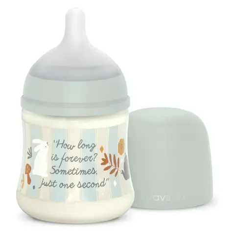 Wonder Bottle In Silicone PA Anticolic 150ml Slow Flow S Water Green