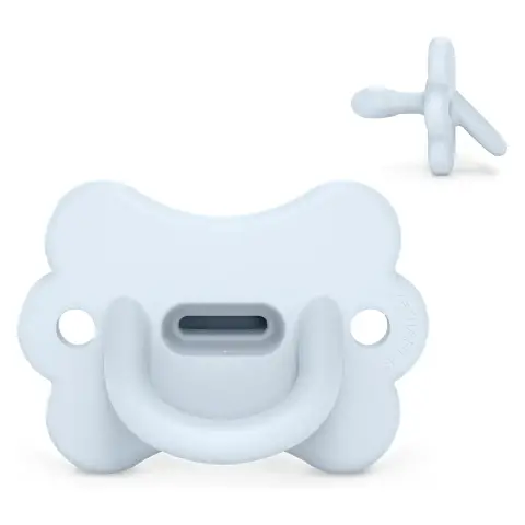Colour Essence Succhietto In Silicone Butterfly 0/6m Azzurro