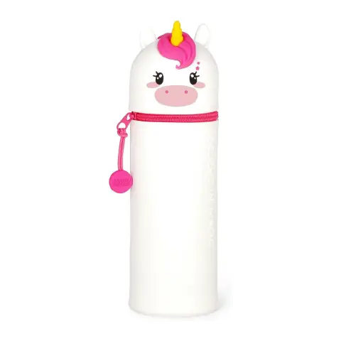 Legami - Kawaii Astuccio Scuola 2 in 1 in Morbido Silicone, Unicorno
