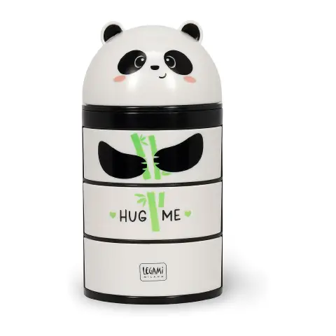 Legami - Panda Organiser da Scrivania, Desk Organiser con 3 Cassetti