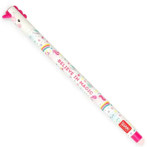 Legami - Penna Gel Cancellabile Unicorn