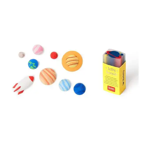 Legami - Solar System, Set di 9 Gomme