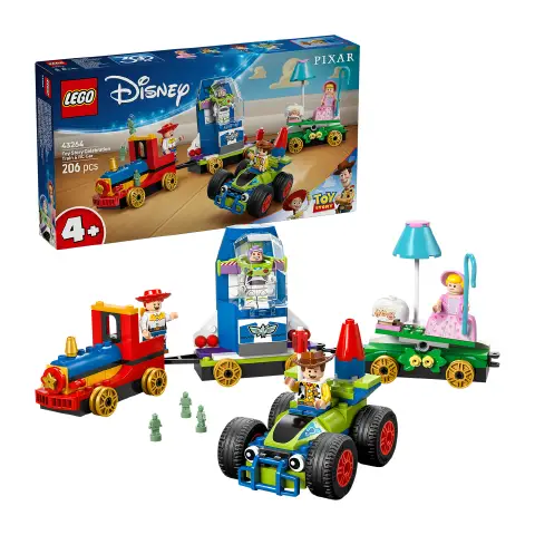 Lego Disney Pixar Toy Story: Treno e Auto Rc Celebrativi 43264